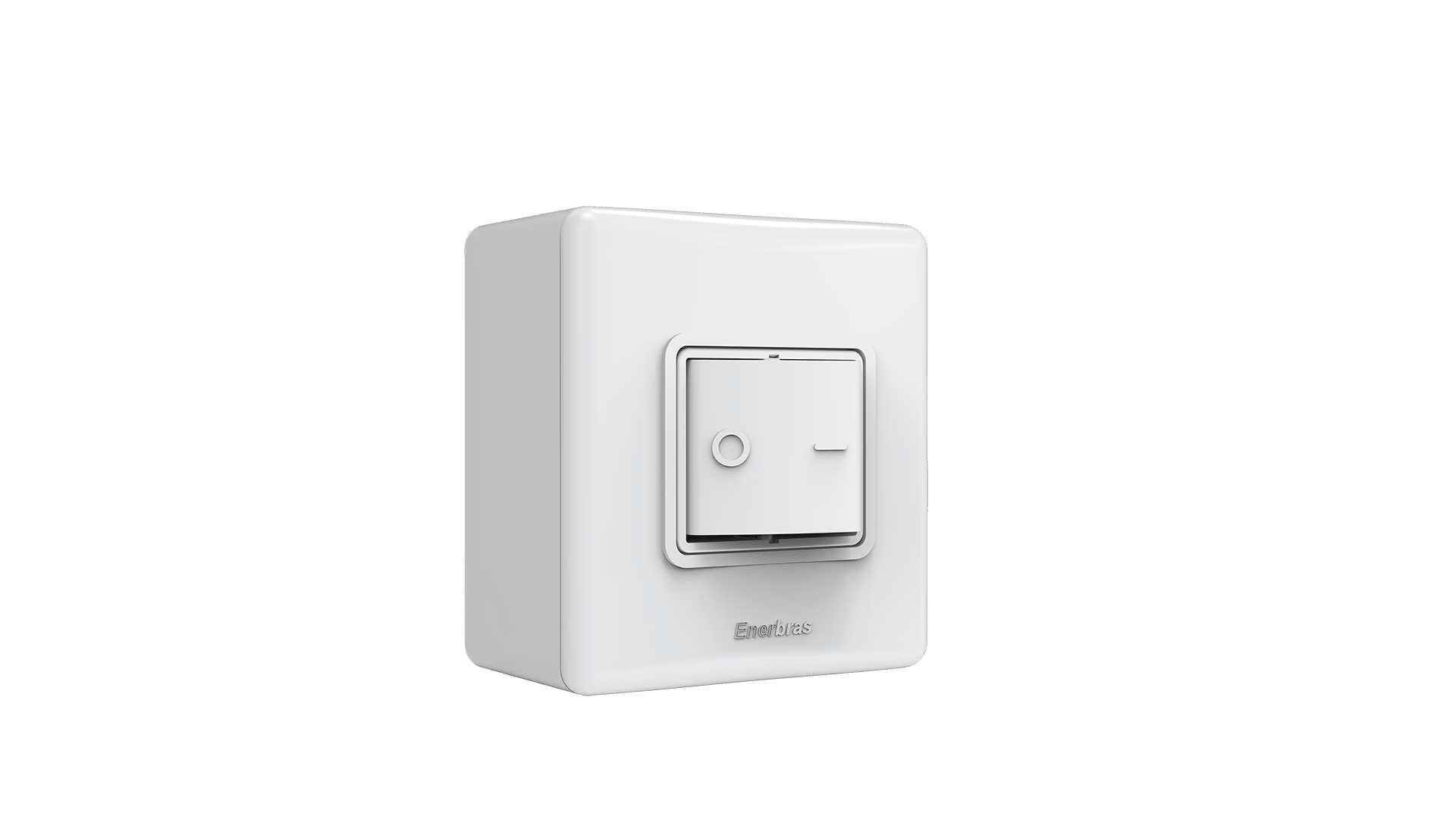 Conjunto interruptor 1 tecla bipolar simples