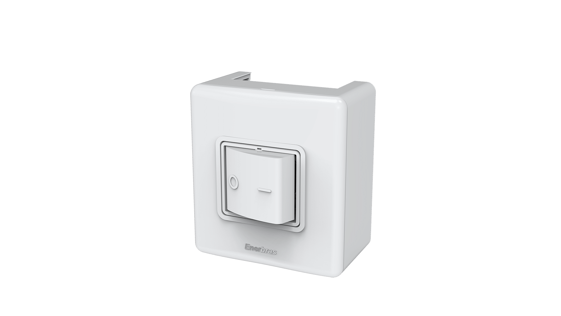 Conjunto interruptor 1 tecla bipolar simples
