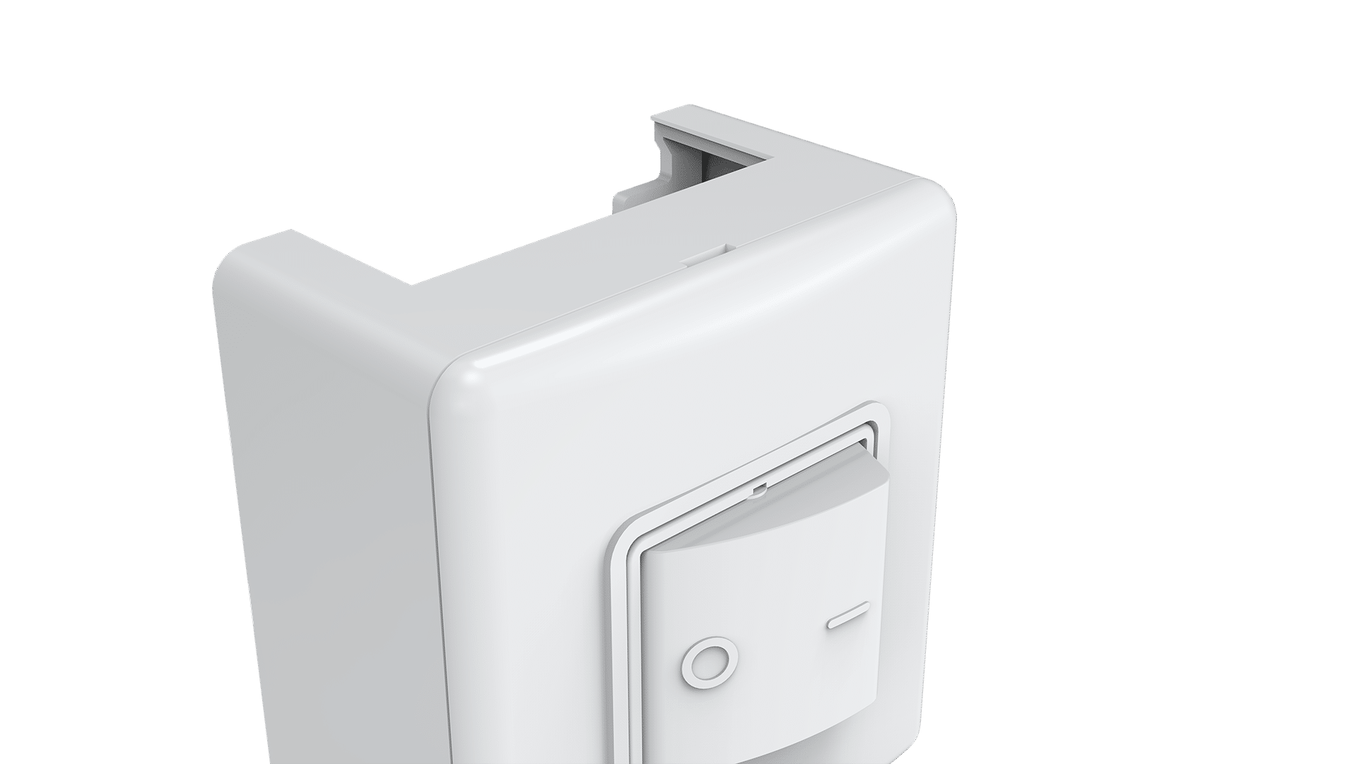Conjunto interruptor 1 tecla bipolar simples