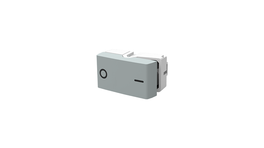 Módulo interruptor 1 tecla bipolar simples 10A 250V~