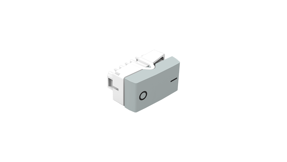 Módulo interruptor 1 tecla bipolar simples 10A 250V~