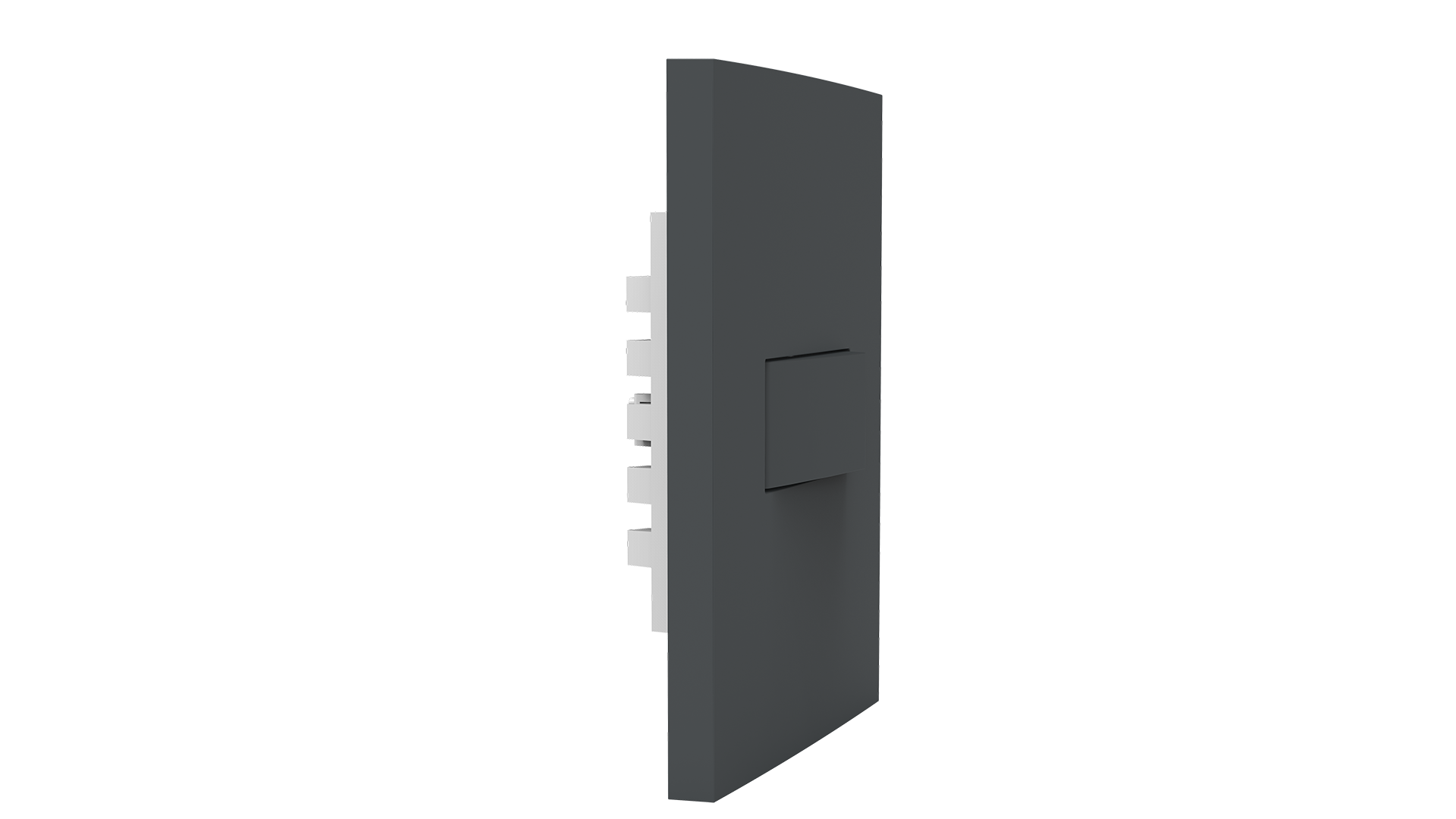 Conjunto interruptor 1 tecla simples 10A 250V~