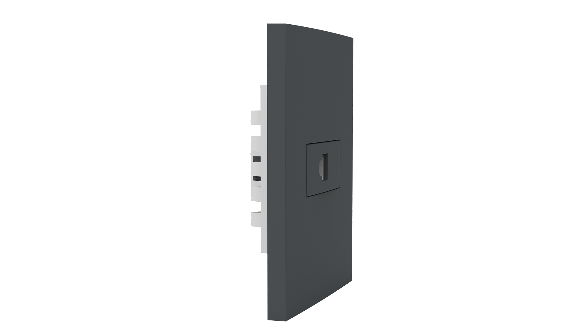 Conjunto tomada RJ-45 CAT. 5E