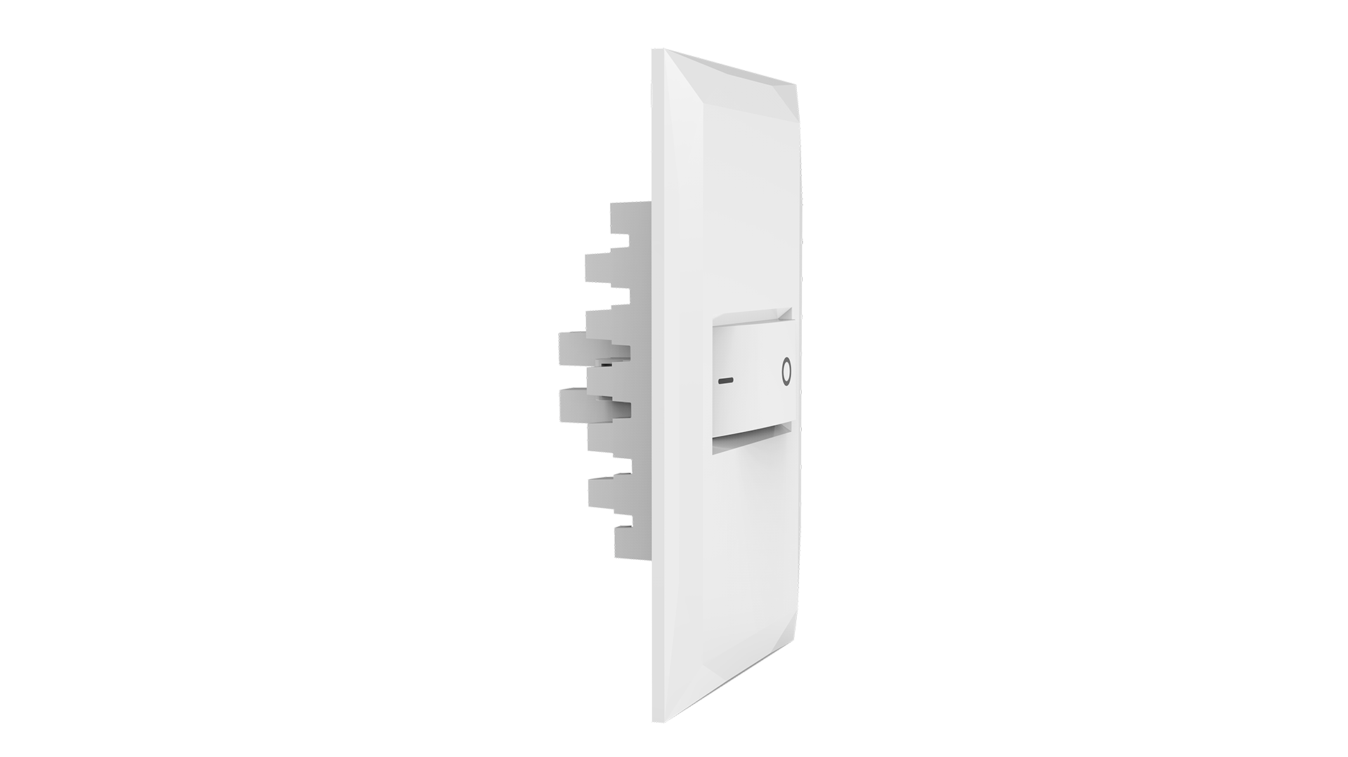 Conjunto interruptor 1 tecla bipolar paralelo