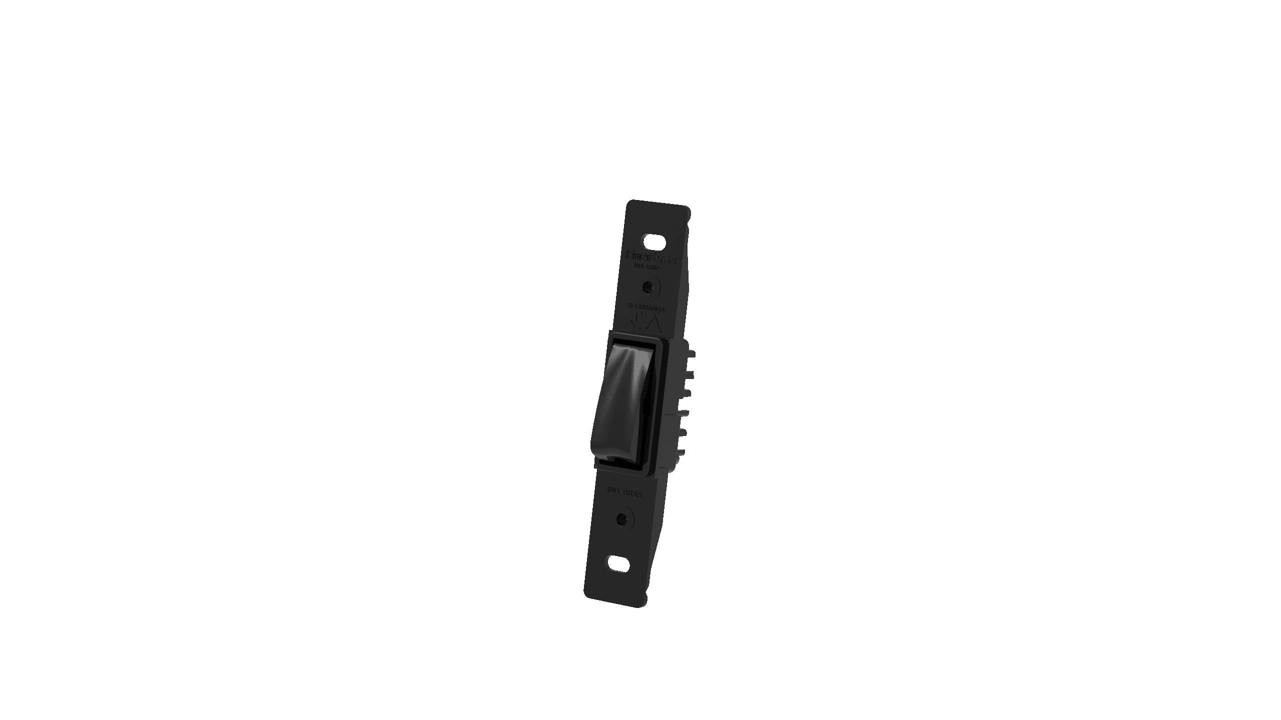 Conjunto interruptor 1 tecla simples