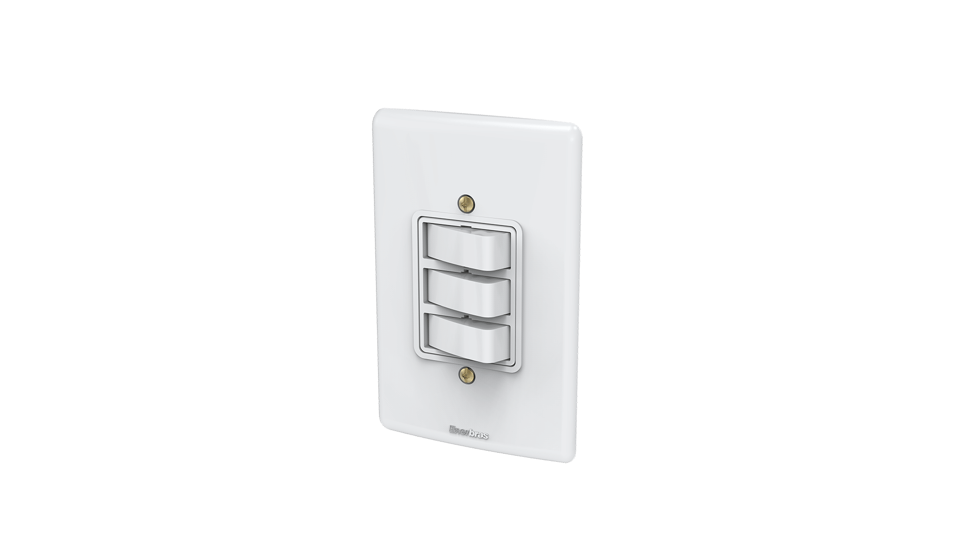Conjunto interruptor 3 teclas paralelo