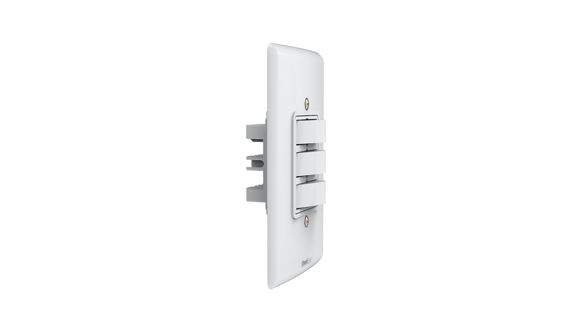 Conjunto interruptor 3 teclas paralelo