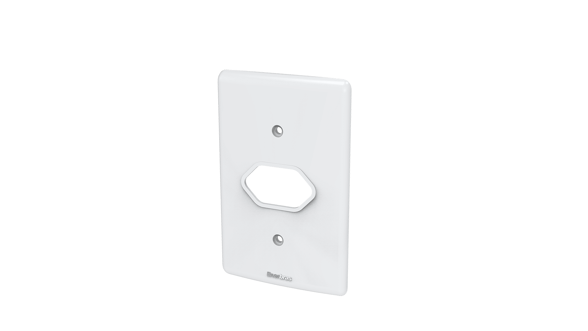 Placa 2x4" 1 tomada