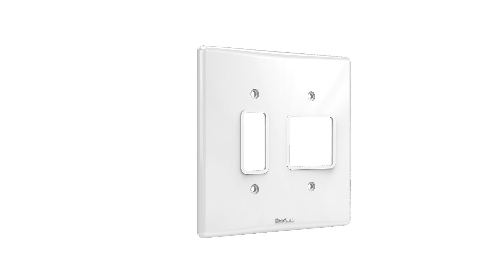 Placa 4x4" 1+2 teclas