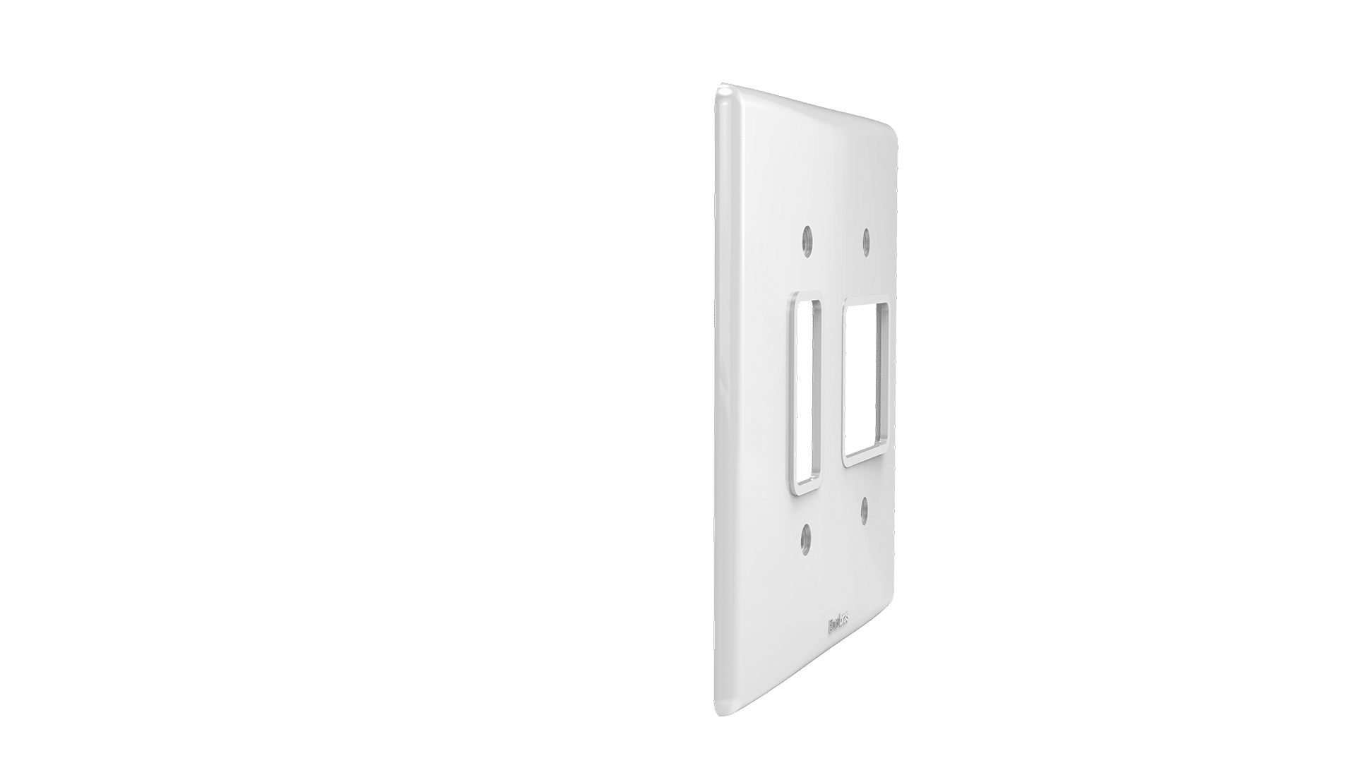 Placa 4x4" 1+2 teclas