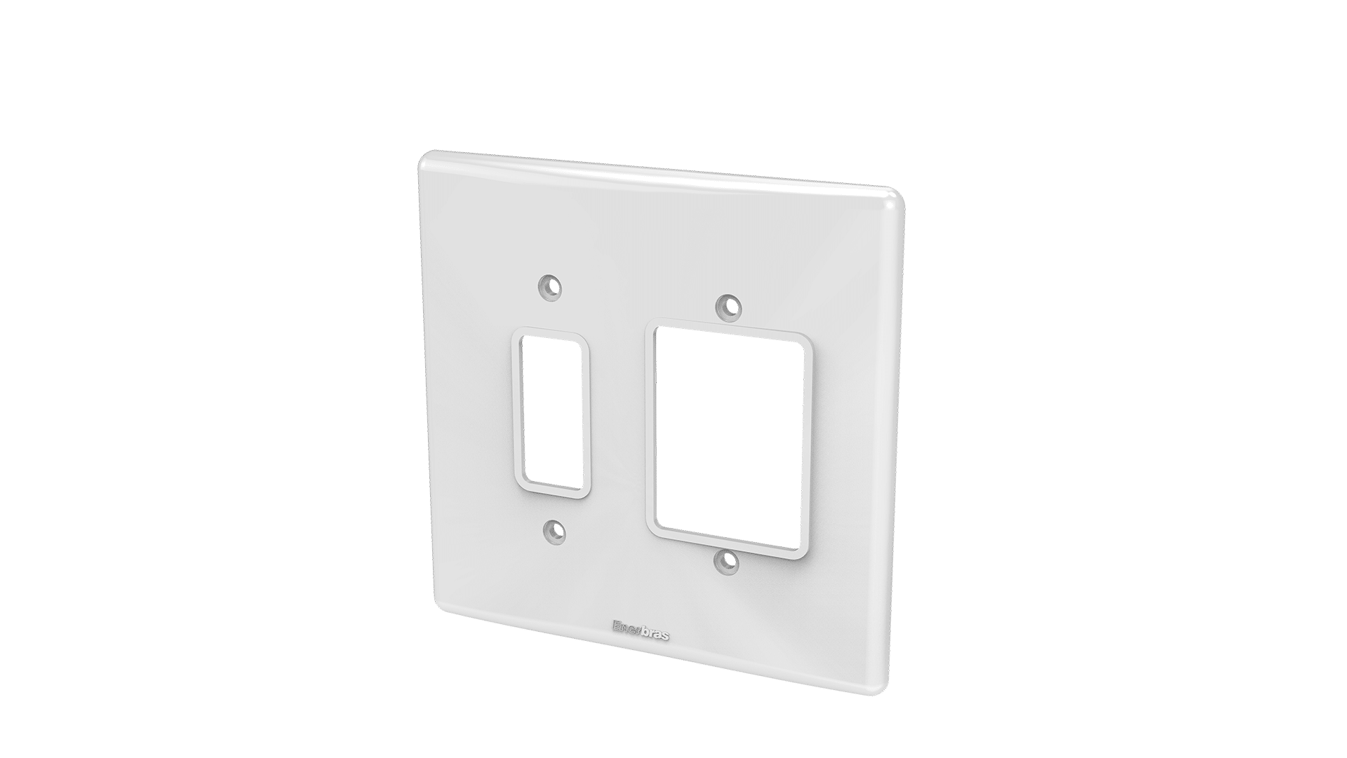 Placa 4x4" 1+3 teclas
