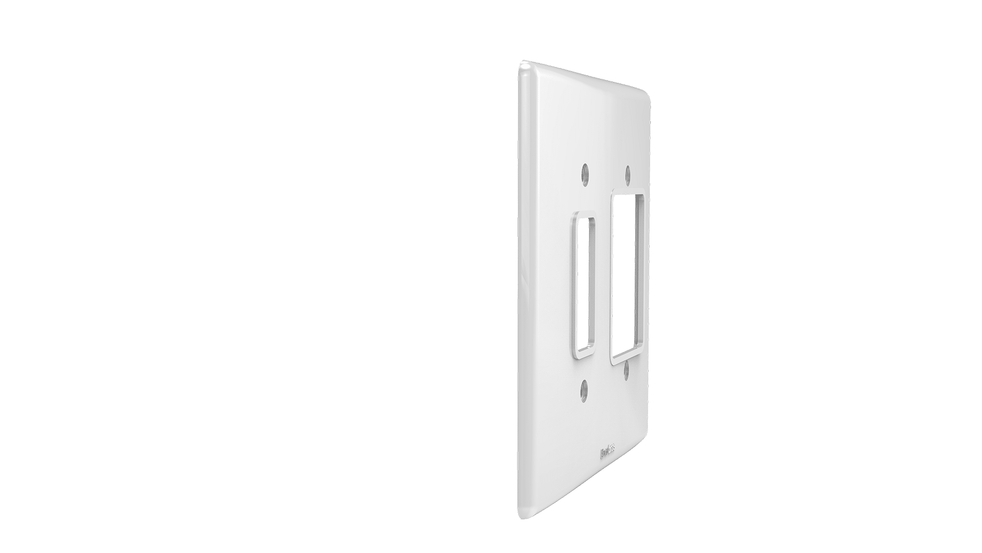 Placa 4x4" 1+3 teclas