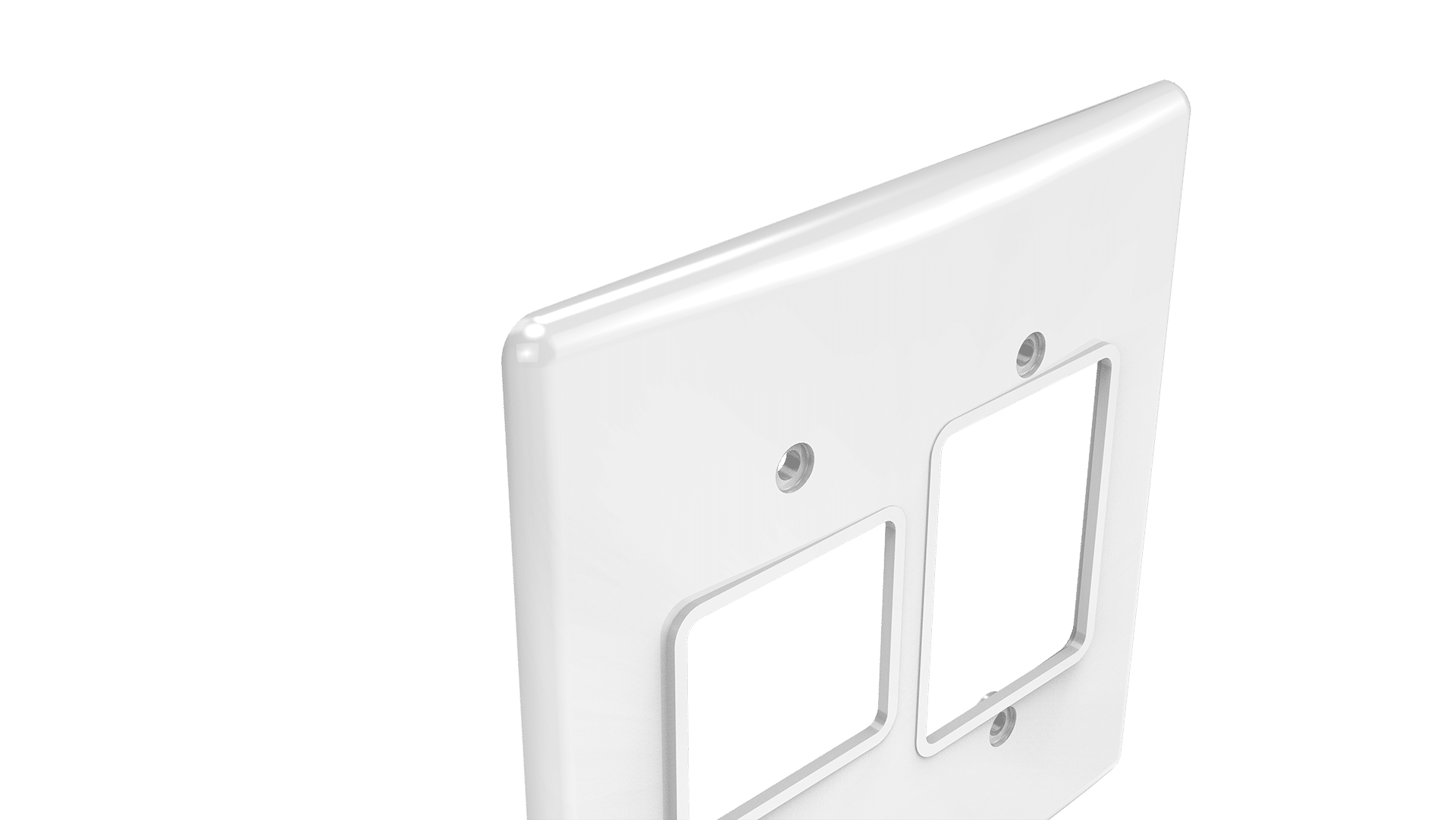 Placa 4x4" 2+3 teclas
