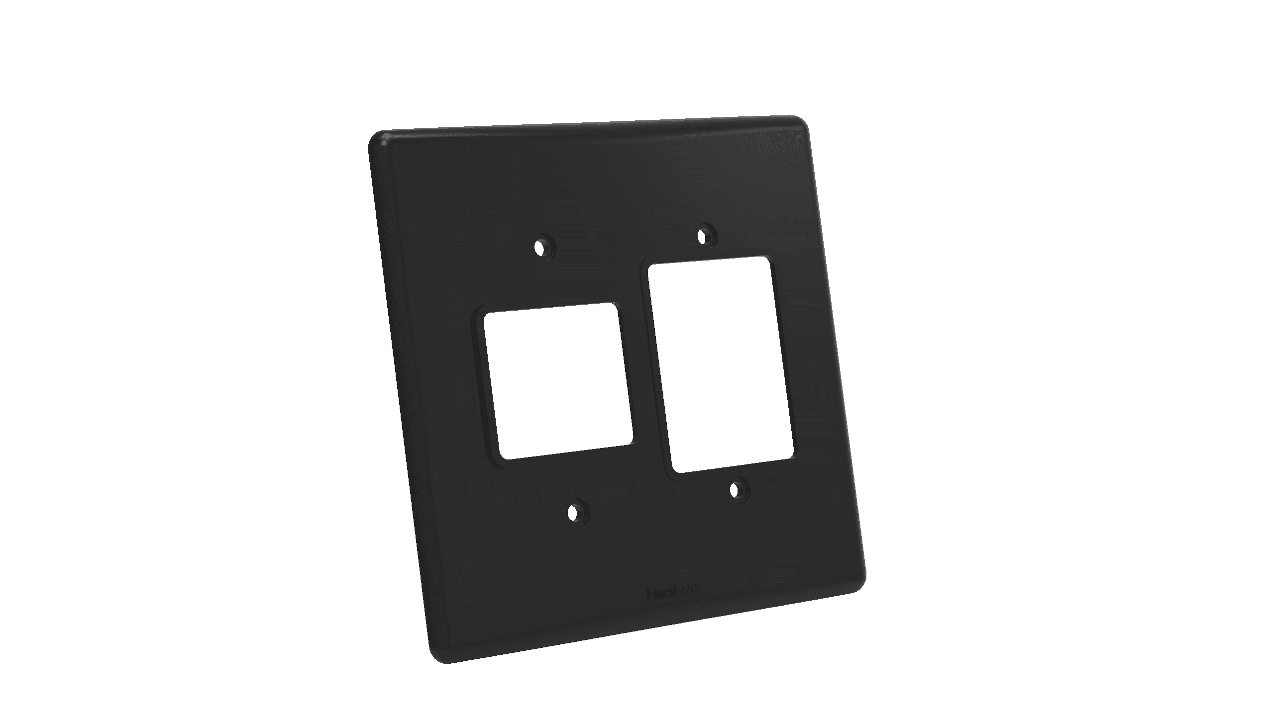 Placa espelho 4x4" 2+3 teclas