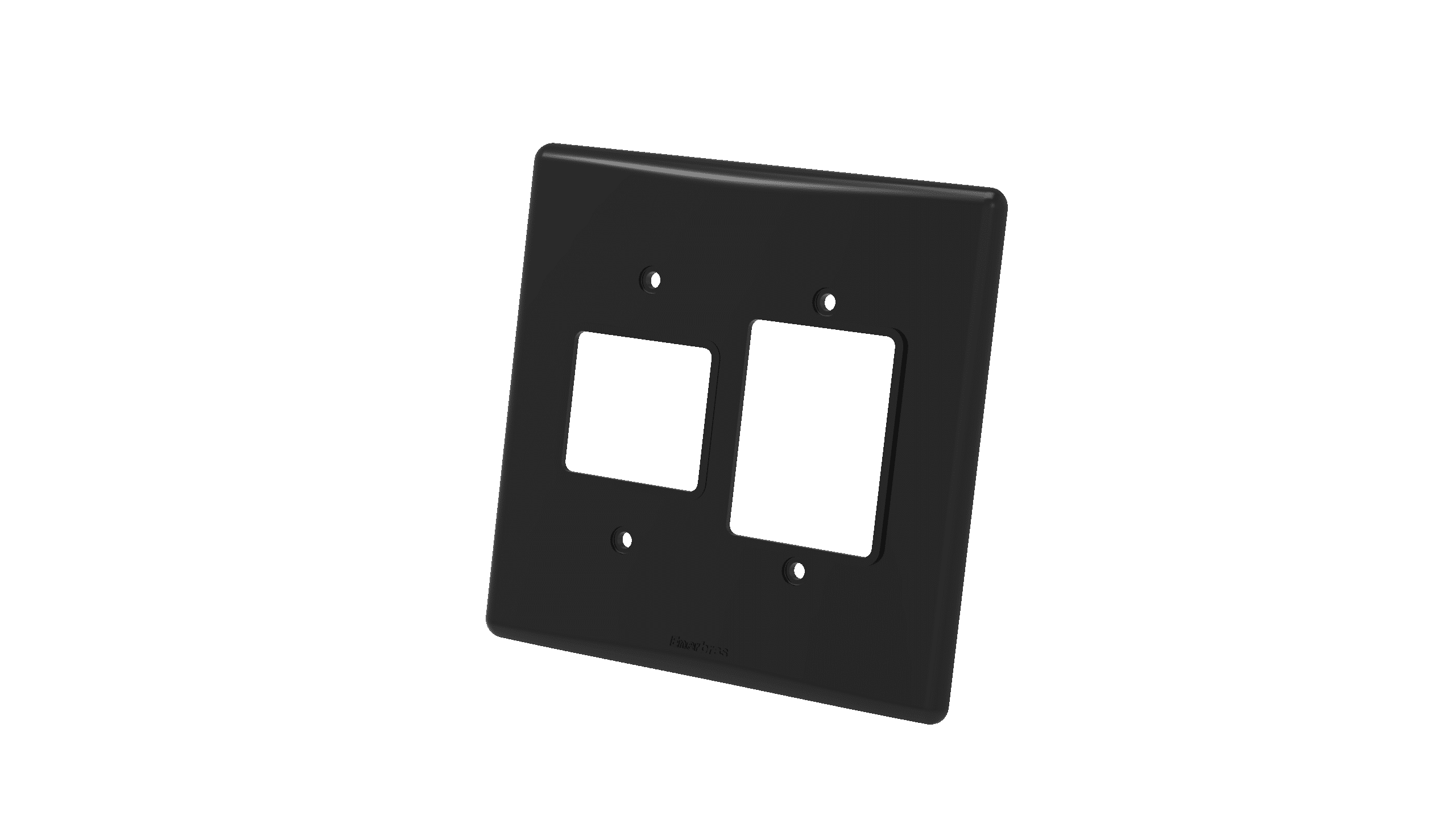 Placa espelho 4x4" 2+3 teclas