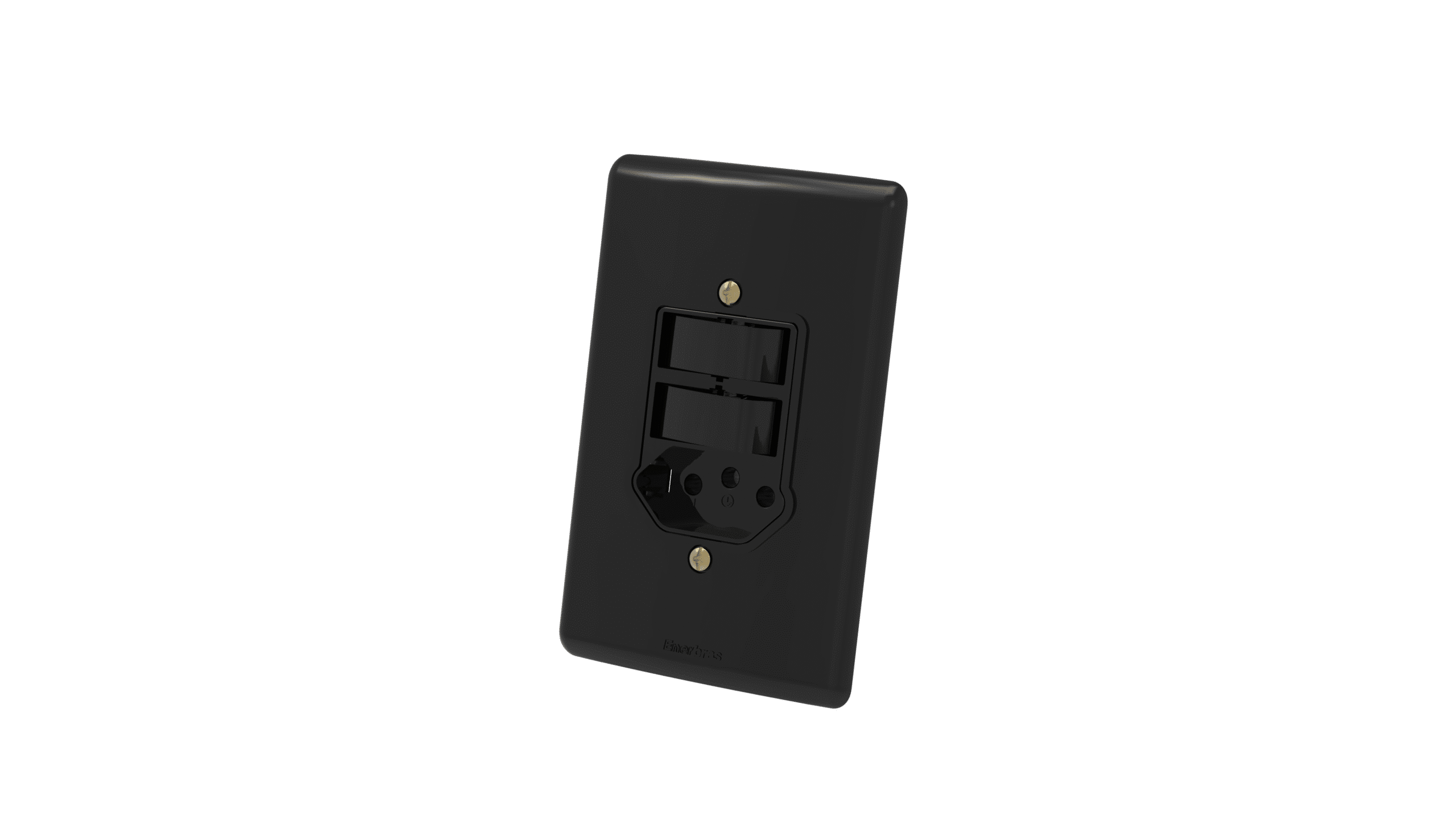 Conjunto interruptor 1 tecla simples + 1 tecla paralelo + tomada 10A