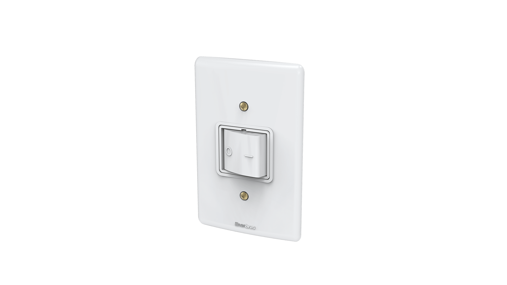 Conjunto interruptor 1 tecla bipolar simples