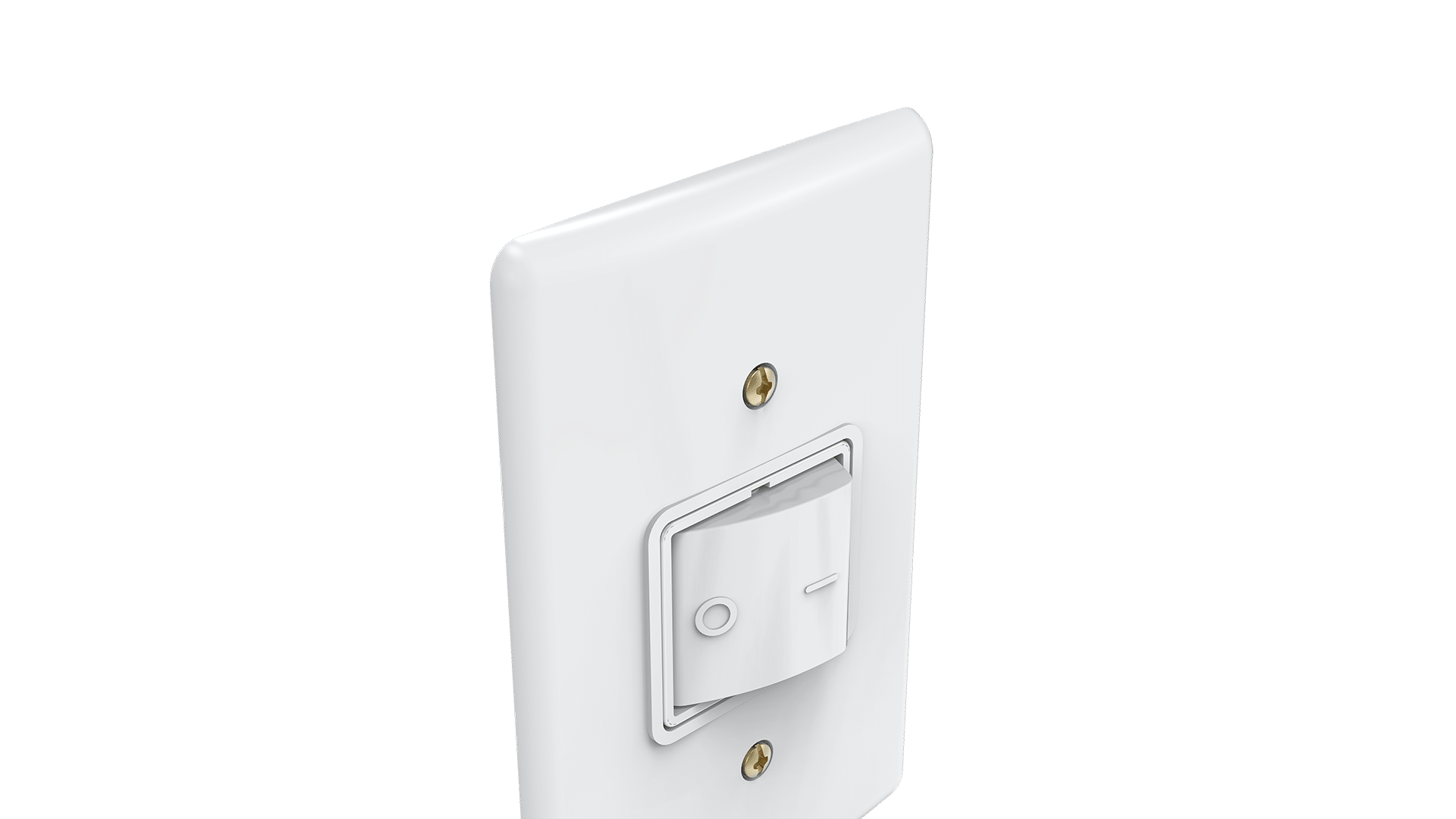 Conjunto interruptor 1 tecla bipolar simples