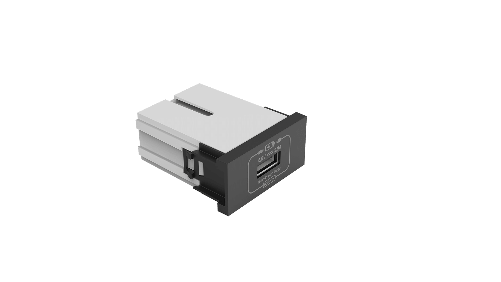 Módulo para tomada recarga USB