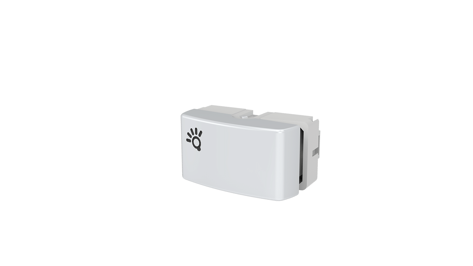 Módulo interruptor 1 tecla minuteria