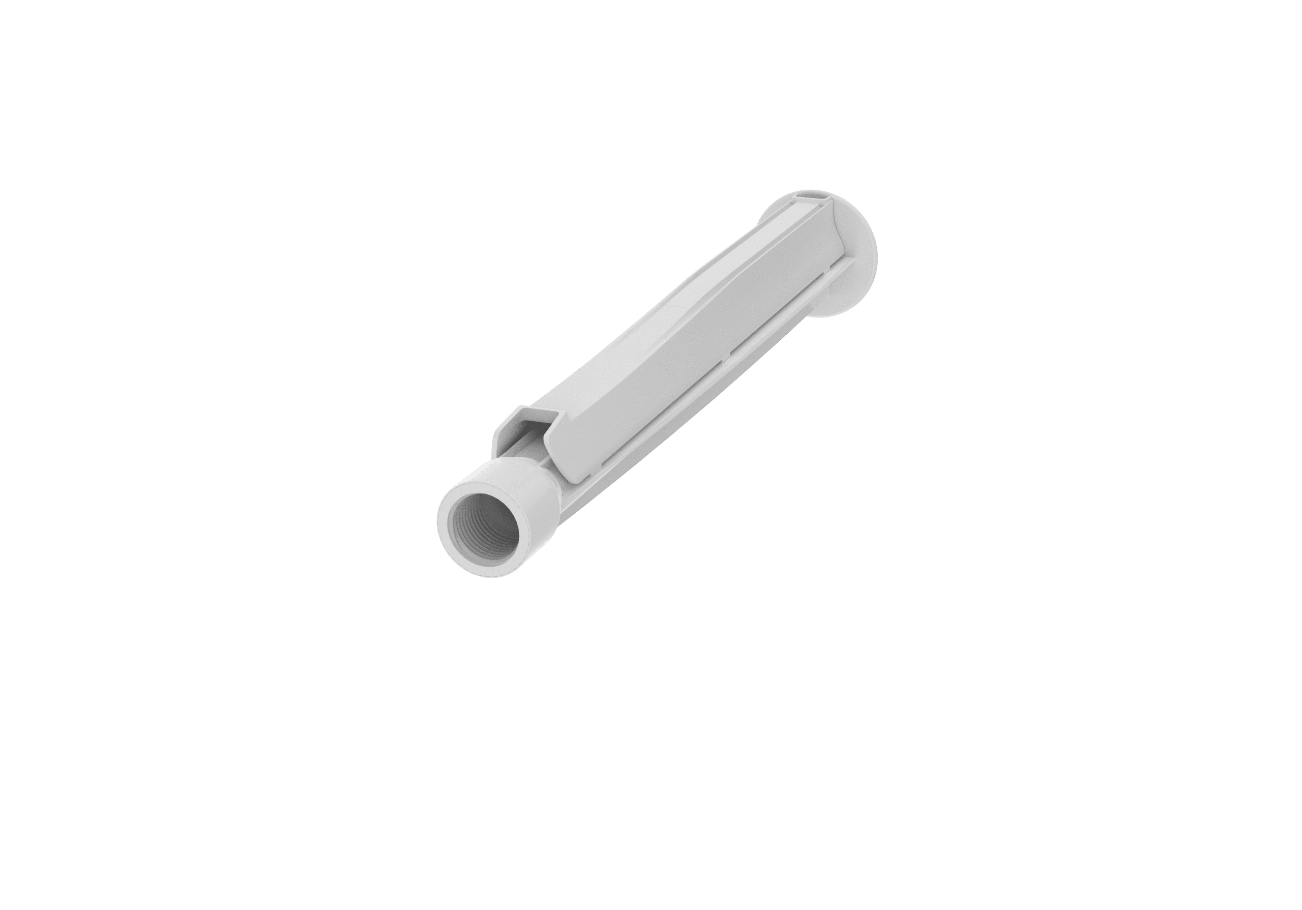 Braço de chuveiro com capa - 30cm