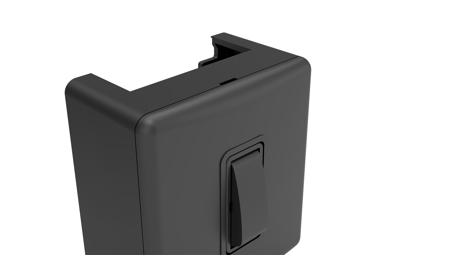 Conjunto interruptor 1 tecla simples