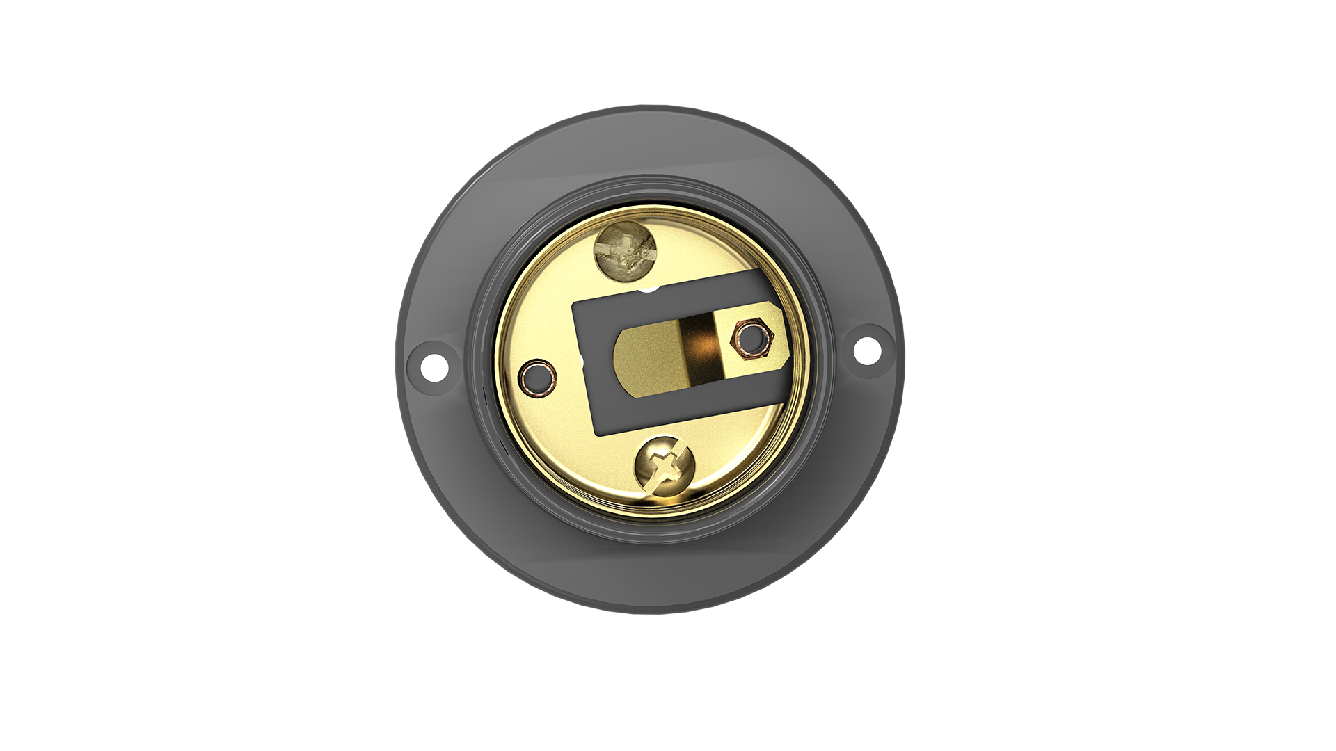 Porta-lâmpada E-27 para teto