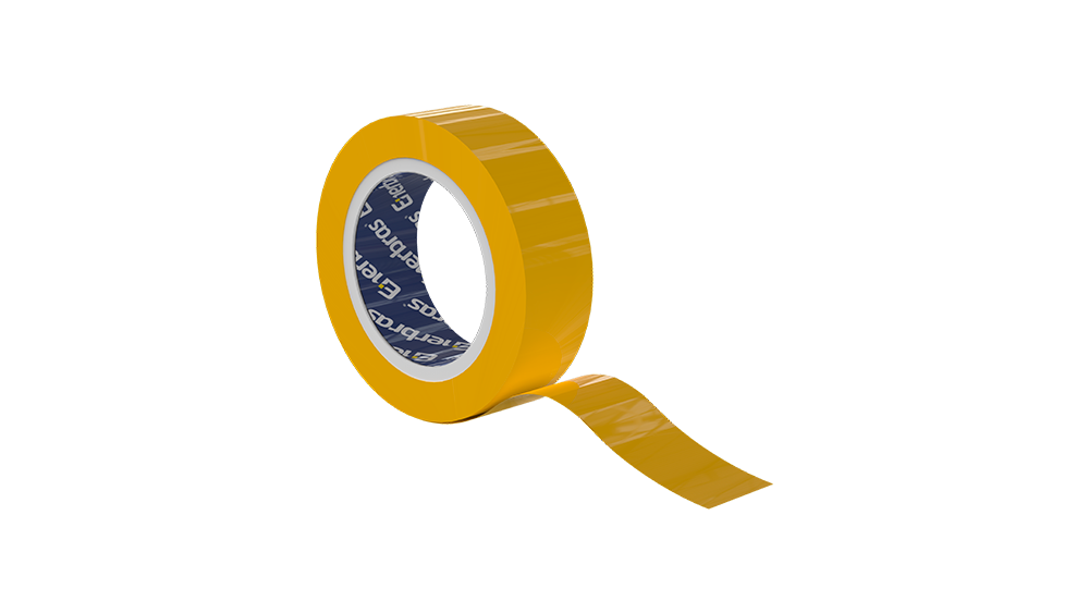 Fita isolante E13 tubete (18mm x 5m) - Amarela