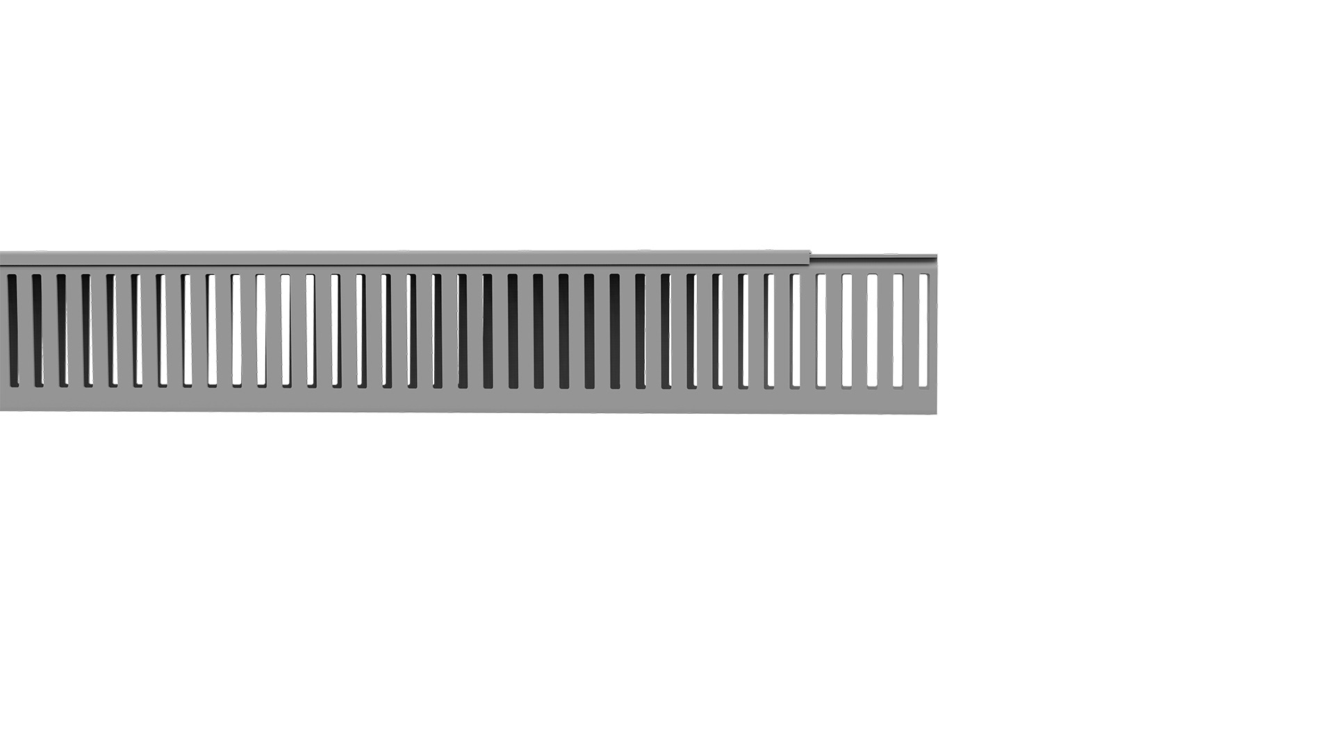 Canaleta industrial 50x80 semiaberta