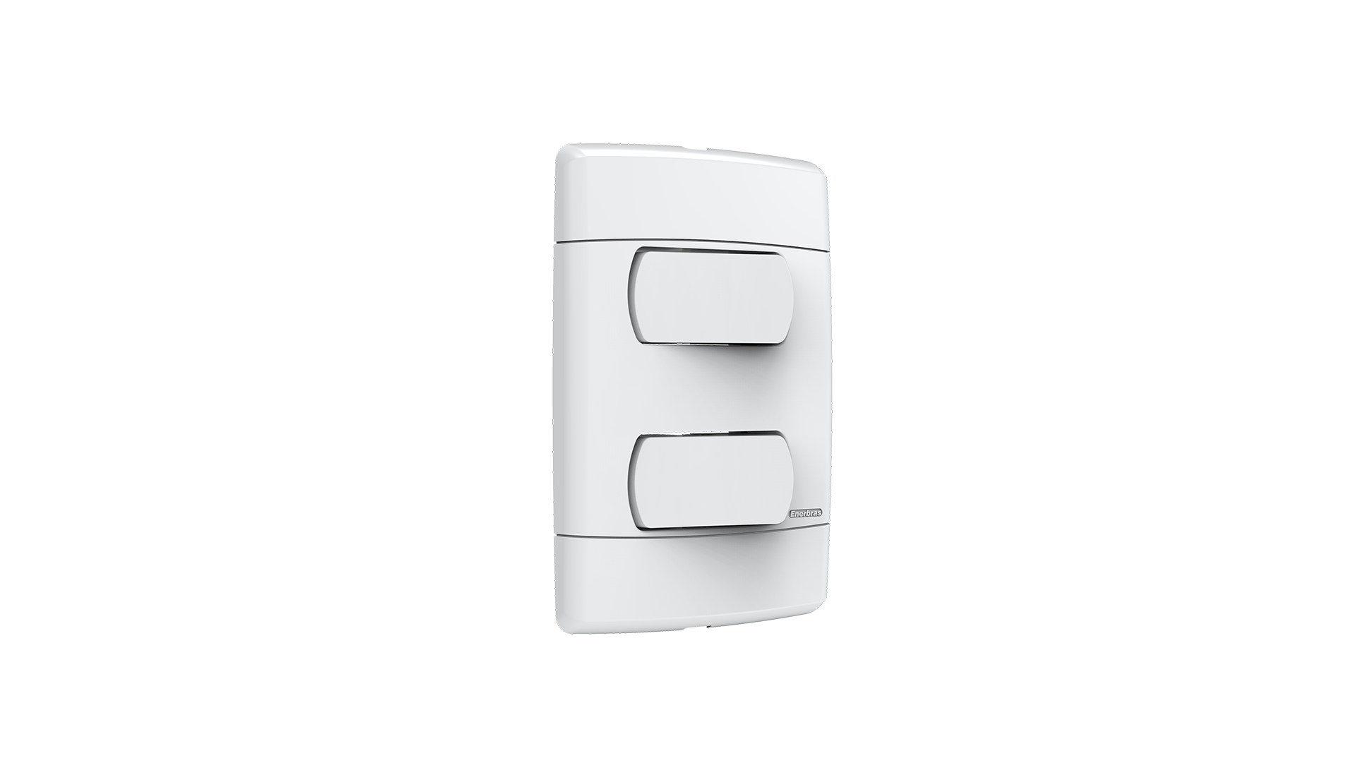Conjunto interruptor 2 teclas simples