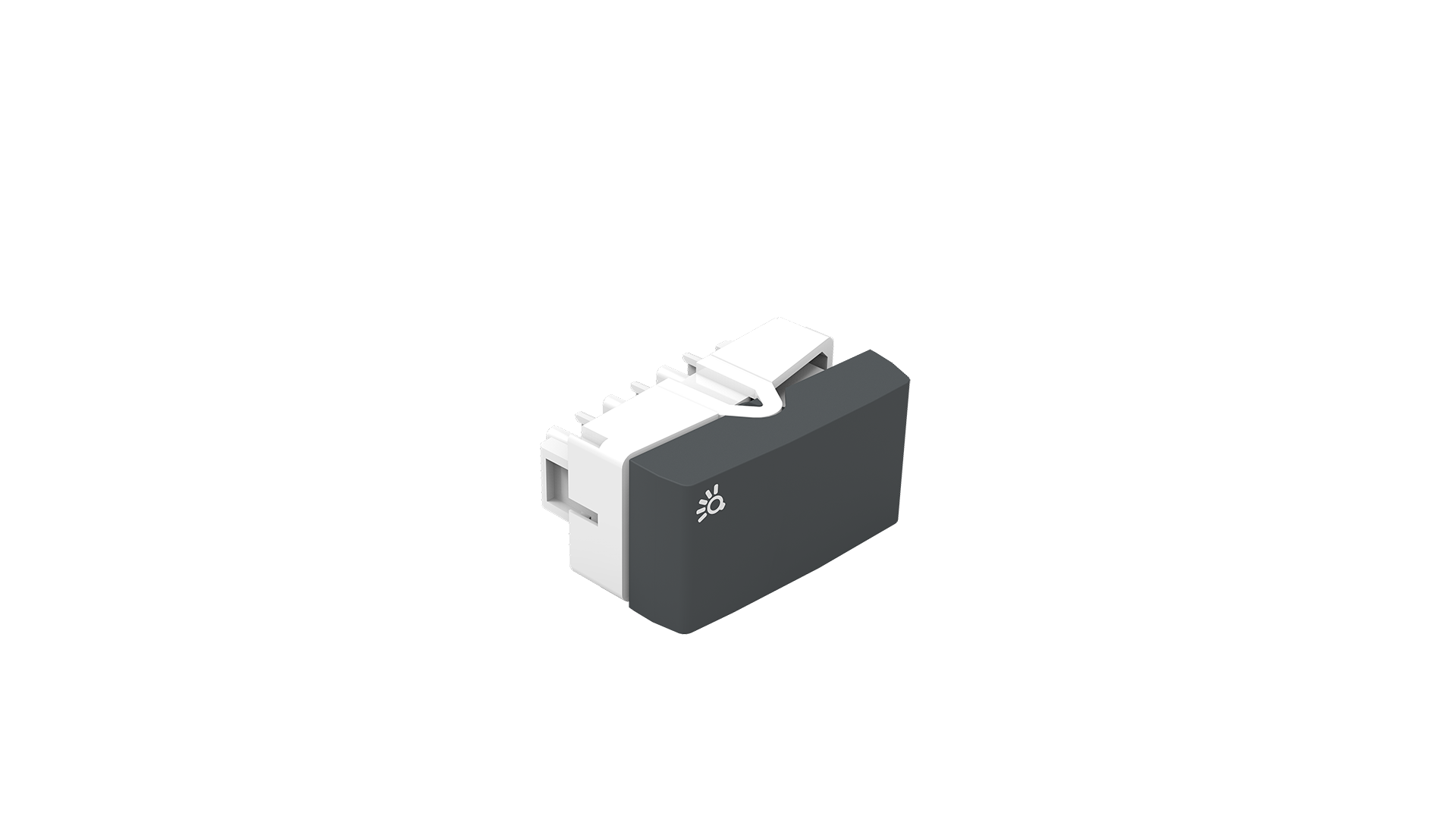 Módulo interruptor 1 tecla minuteria 10A 250V~