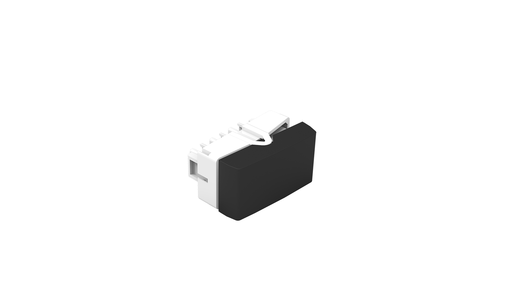 Módulo interruptor 1 tecla paralelo 10A 250V~