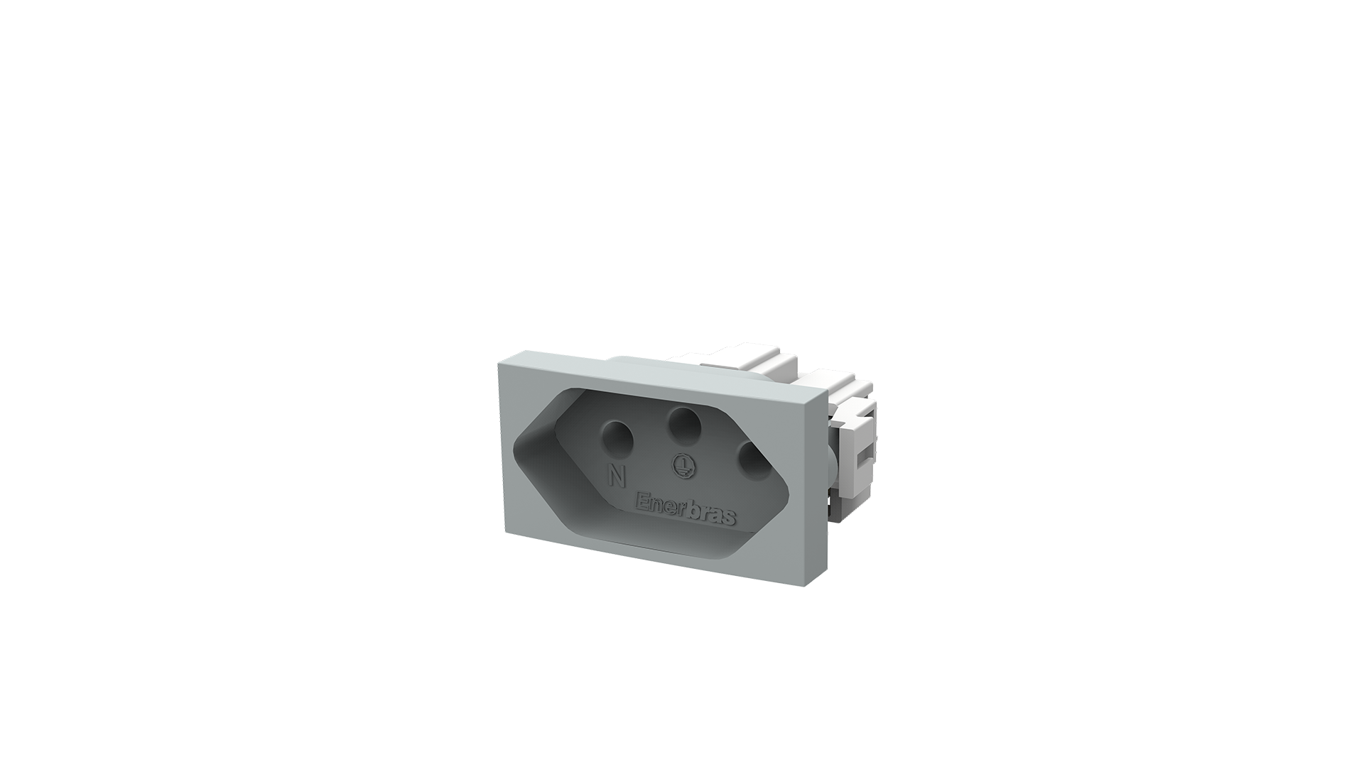 Módulo tomada 10A 250V~