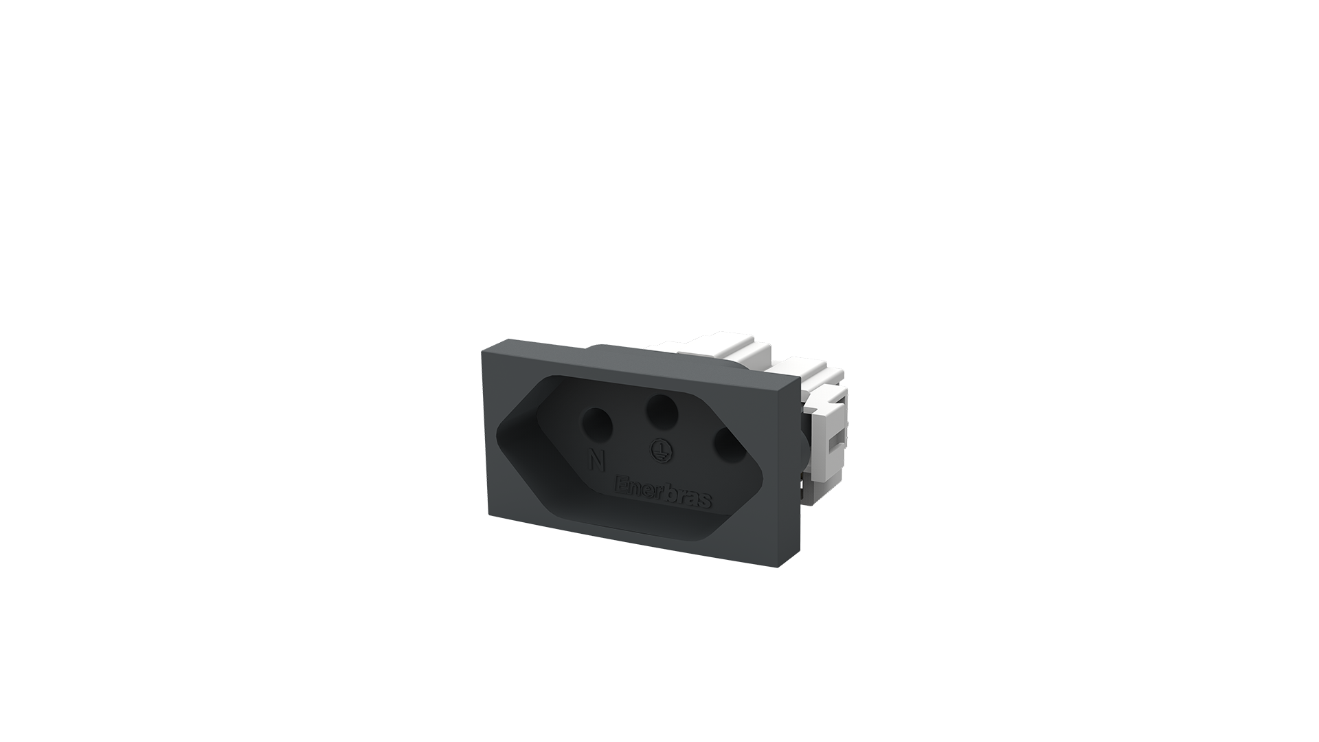 Módulo tomada 10A 250V~