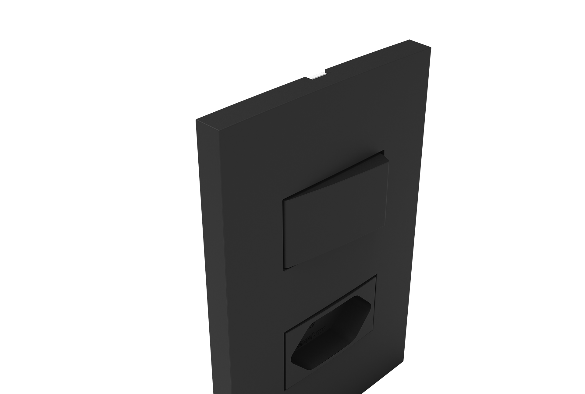 Conjunto interruptor 1 tecla simples + tomada 10A 250V~