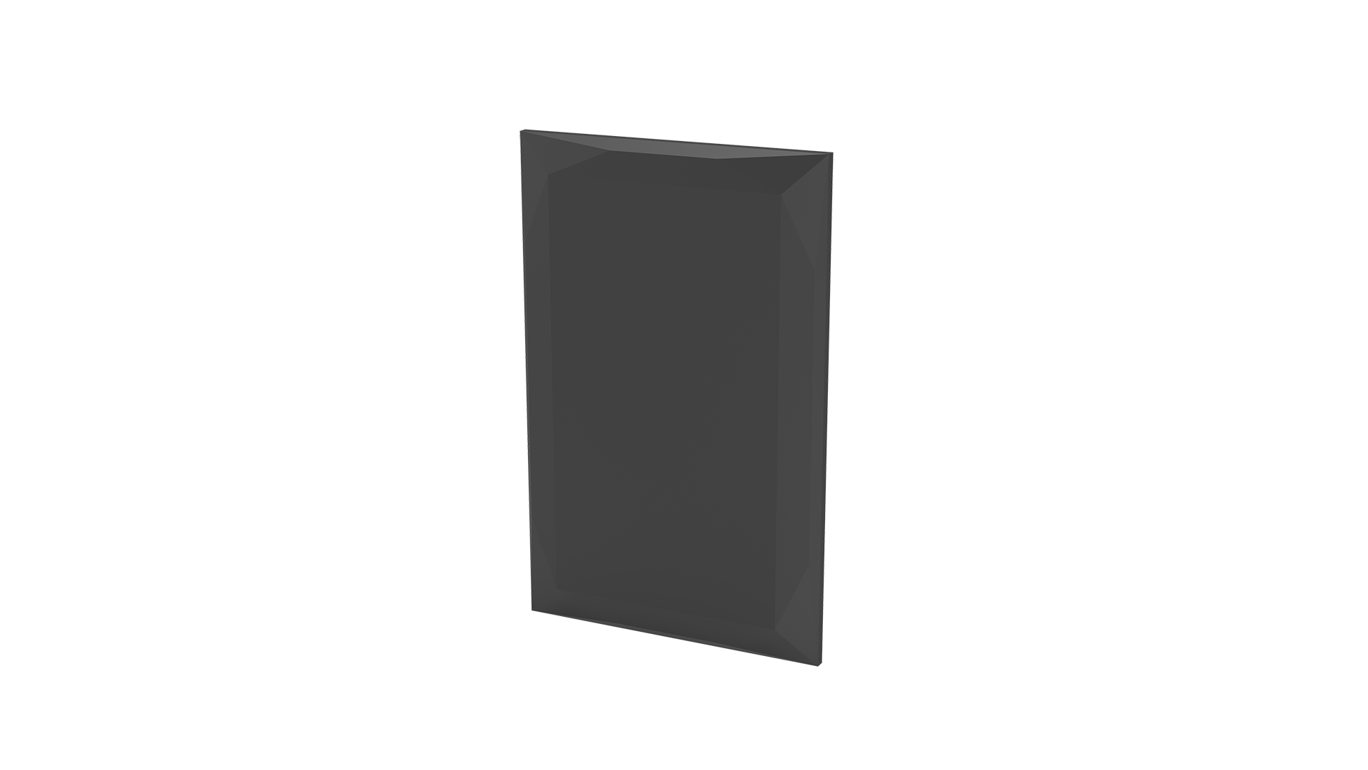 Placa cega 2x4" + suporte