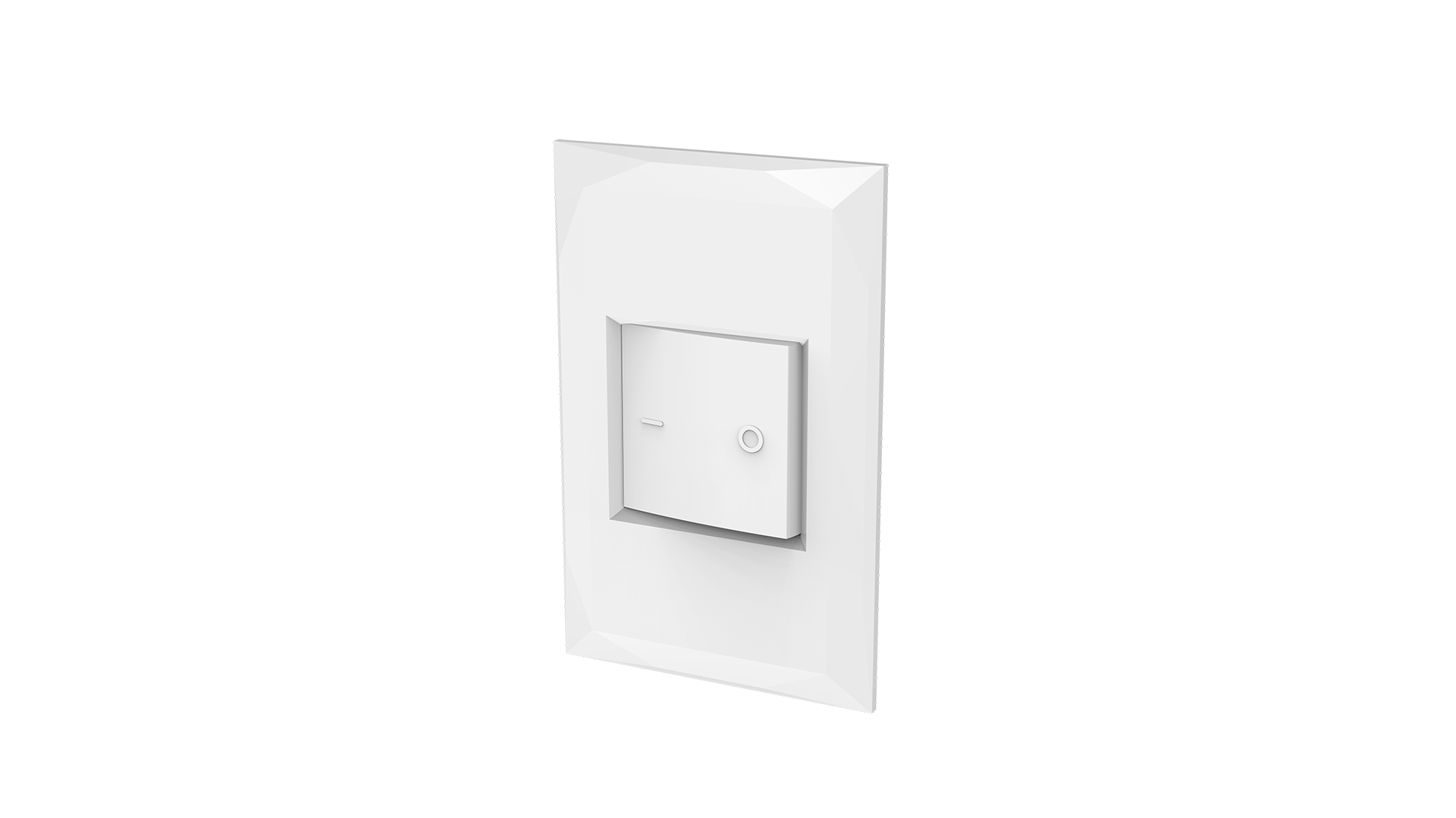 Conjunto interruptor 1 tecla bipolar 25A