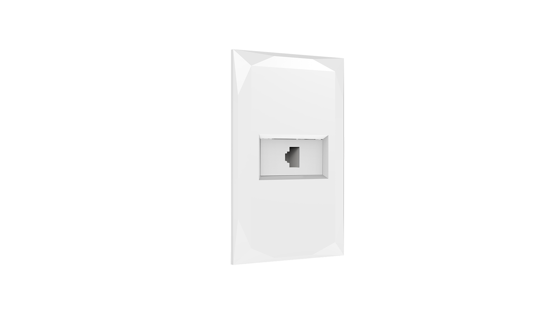 Conjunto tomada RJ-45 CAT. 6
