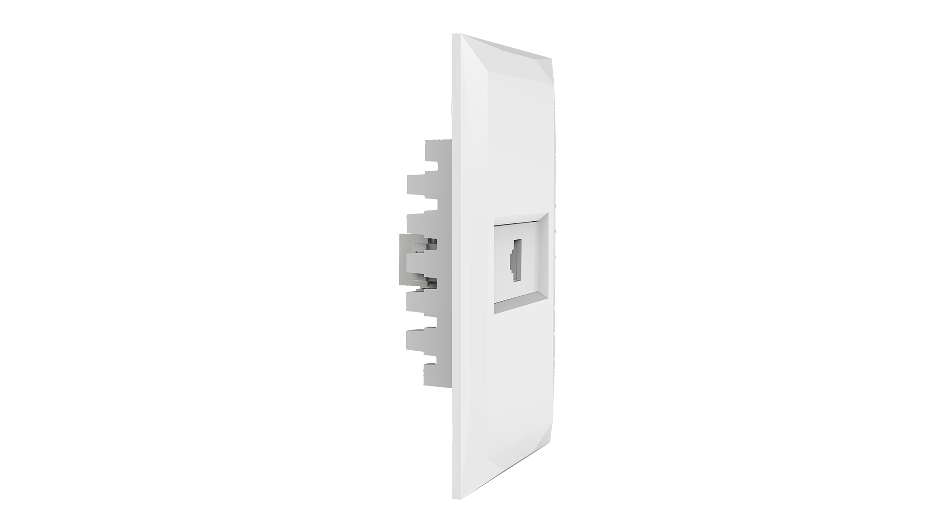 Conjunto tomada RJ-45 CAT. 6