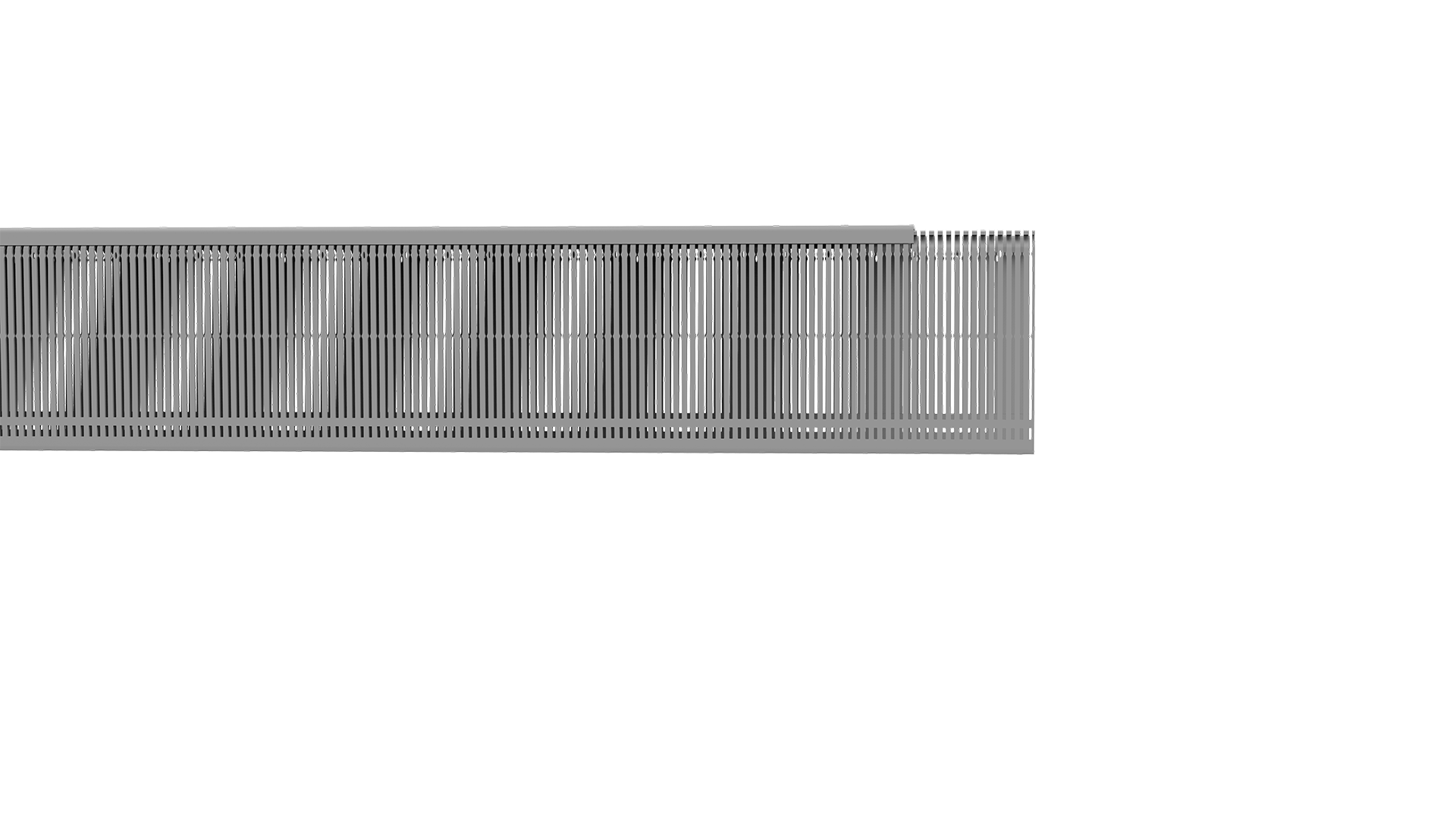 Canaleta industrial 80x100 aberta
