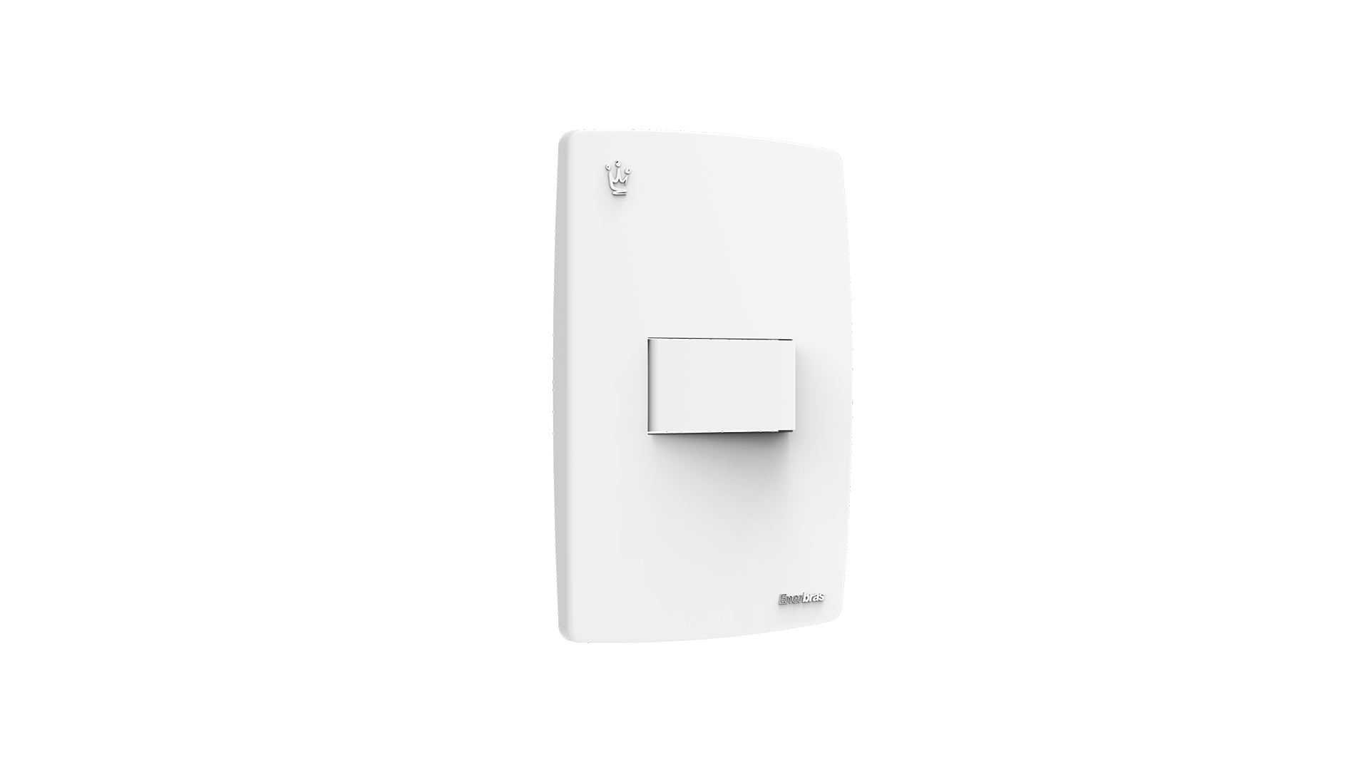 Conjunto interruptor 1 tecla simples